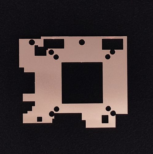 amd5700/5700xt显卡显存散热片纯铜均热板 可替代导热垫